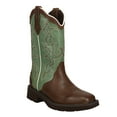 thumbnail image 2 of Justin Boots Womens Raya Embroidered Square Toe Cowboy  Mid Calf Boots, 2 of 7