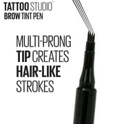 Maybelline Tattoo Studio Brow Tint Pen Makeup, Soft Brown