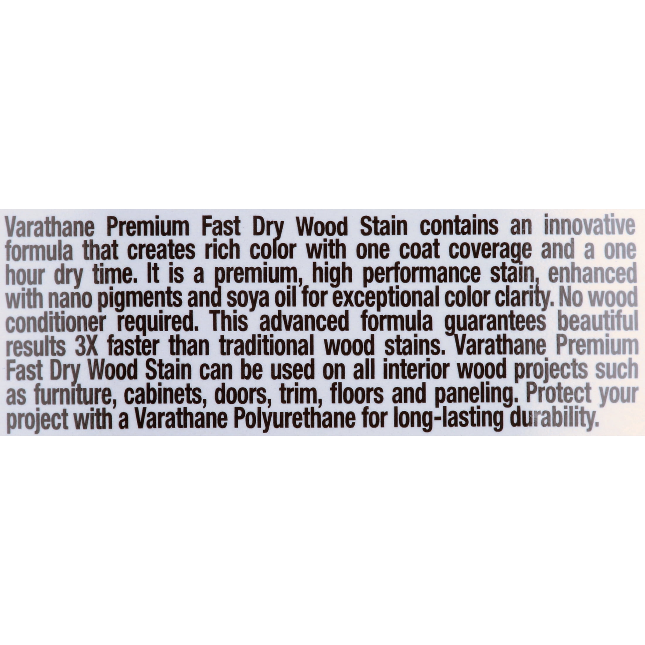 Kona, Varathane Premium Fast Dry Wood Stain-262010, Quart