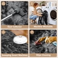 thumbnail image 6 of UNTIMATY 9' x 12' Area Rug Soft Fluffy Area Rug for Living Room Bedroom Kids Room Decor Carpet, Dark Gray, 6 of 7