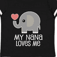 thumbnail image 4 of Inktastic Nana Loves Me Gift For Grandkids Boys or Girls Toddler T-Shirt, 4 of 5