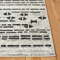 thumbnail image 3 of SAFAVIEH Tulum Ognen Geometric Area Rug, 6'7" x 6'7" Square, Black/Ivory, 3 of 8