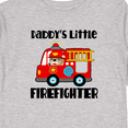 thumbnail image 4 of Inktastic Daddys Little Firefighter Boys or Girls Long Sleeve Toddler T-Shirt, 4 of 5