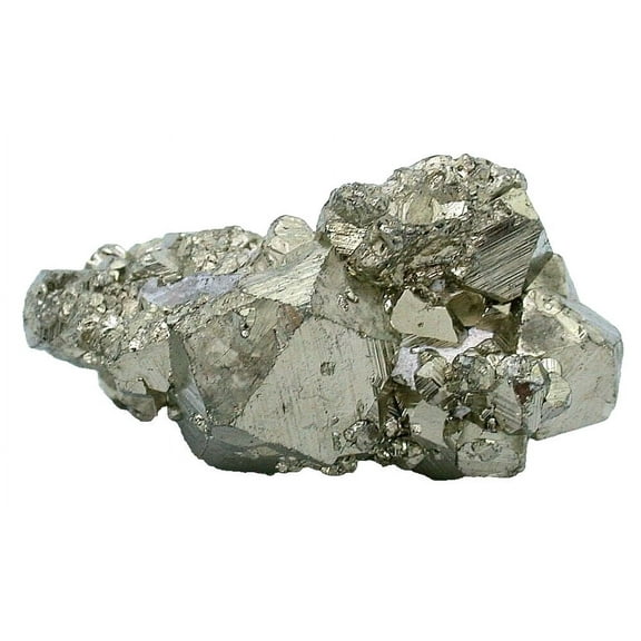Pyrite Multicrystal Crystal Specimen 1 2/3 x 4/5 x 9/10 Inch CS462/12424