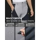 thumbnail image 4 of Pantalones de esquí MAGCOMSEN impermeables con forro polar para hombre, color gris claro, 4 of 7