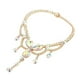thumbnail image 2 of Collar de danza del vientre para mujer, joyería moderna para actuaciones de Cosplay, accesorio de disfraz brillante con declaración de danza estándar nacional Estilo A, 2 of 8