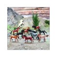 thumbnail image 3 of 12PCS Horse Foal Toy Figures, Realistic Horse Pony Toy, Plastic Horse Figurines, Horse Animal Toys for Girls and Boys, Horse Club Cake Topper Party De, 3 of 5