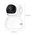 EGYMEN Compact Indoor Plug-In Smart Security Camera, HD Video, Night