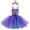 Purple, variant on Zylarhe Girls Dresses Tutu Party Elegant Puffy Sleeve Formal Gown for Toddler Kids Outfit Blue 2-3 Years