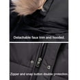 thumbnail image 4 of JiAmy Kids Baby Snowsuit Set 2PCS Toddler Hooded Down Jacket Coat + Snow Pants Girls Boys Winter Puffer Jacket Ski Set Outfit, 4 of 7