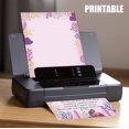 thumbnail image 4 of baomifa-Lined Stationary Set with Envelopes 48 Writing Stationary Paper with 48 Envelopes - Flora Lines Stationary Paper Set Letter Writing Paper, 8.5 x 11 Inch of Each Stationery Paper, 6 Designs As, 4 of 4