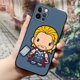 thumbnail image 1 of Marvel Iron Man Groot Black Silicone Case for IPhone 12 11 13 14 Pro Max XS XR X 8 7 Plus SE Soft Cover Spiderman Avengers Funda xuanjing unisex, 1 of 2