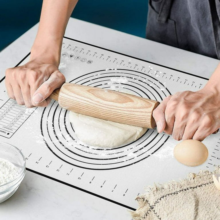 Silicone Mat 70*70 100*80 Thick Non-Stick Pastry Baking Mat Dough Rolling  Pad Dough Kneading Board Bakeware Utensils for Kitchen