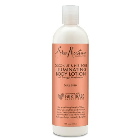 SheaMoisture Coconut & Hibiscus Brightening & Toning Body Lotion, 13