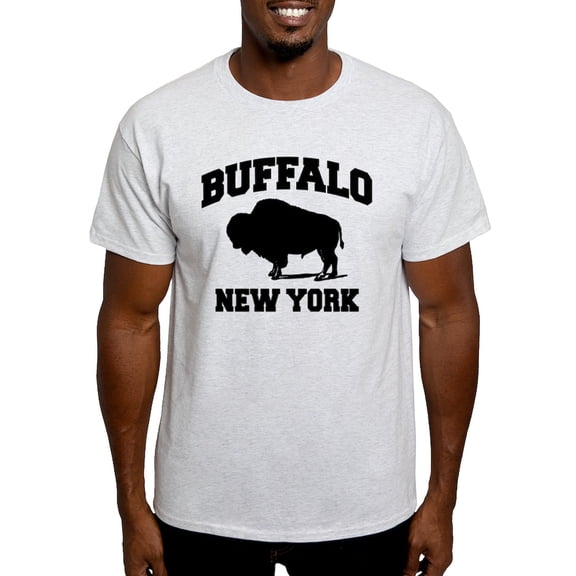 CafePress - Buffalo New York Light T Shirt - Men's Classic Graphic T-Shirt