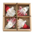 thumbnail image 2 of Fiudx Artículos en oferta con ofertas flash Árbol de Navidad Papá Noel Muñeco de nieve Colgante de lana Lindo muñeco de nieve Conjunto de accesorios Decoraciones navideñas, 2 of 6