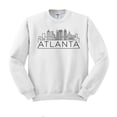 thumbnail image 1 of Skyline Atlanta Georgia Sweatshirt Unisex 5X-Large White, 1 of 5