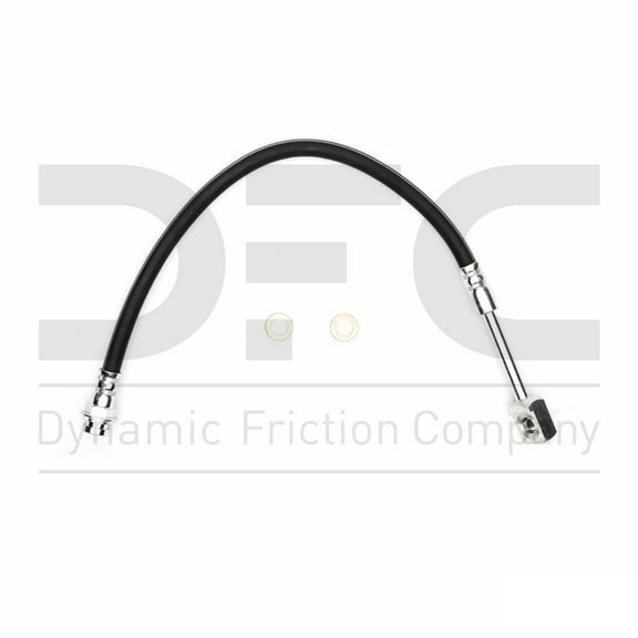Rear Lower Left Dynamic Friction Company Brake Line Hose 350-47399 For 2005 Chevrolet Silverado 1500