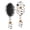 Halloween Ghosts Pumpkins and Witch Hats, variant on Halloween Ghost Pumpkin Pattern Brush, Detangling Hair Brush,Oval Paddle Hair Brush, PP Material Gifts for Holiday Birthday Gifts