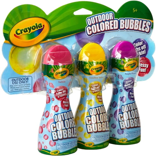 Crayola Colored Bubbles, 3-Pack 