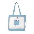 thumbnail image 5 of Mochila para mascotas para perros y gatos pequeños Bolsa de viaje ligera con correa ajustable y malla transpirable, 5 of 5