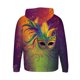 thumbnail image 4 of Sudadera con capucha para hombre, estilo casual, con cuello redondo, estampado, manga larga, blusa de poliéster, 4 of 5