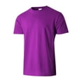 thumbnail image 2 of Ma Croix Mens Crew Neck T Shirt Solid Short Sleeve Tee S-5XL Big and Tall, 2 of 4