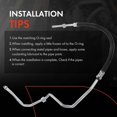 thumbnail image 6 of A-Premium A/C Discharge Hose Compatible with Jeep Cherokee 1994-1996 L6 4.0L Compressor to Condenser, 6 of 8