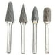 thumbnail image 2 of Juego de Rebabas ANGGREK 4 Uds Limas de Acero de Tungsteno 6mm, 2 of 8