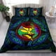 thumbnail image 5 of Juego de cama polinesio - Hawaii (Kanaka Maoli) Juego de funda nórdica - Colorido, 5 of 6