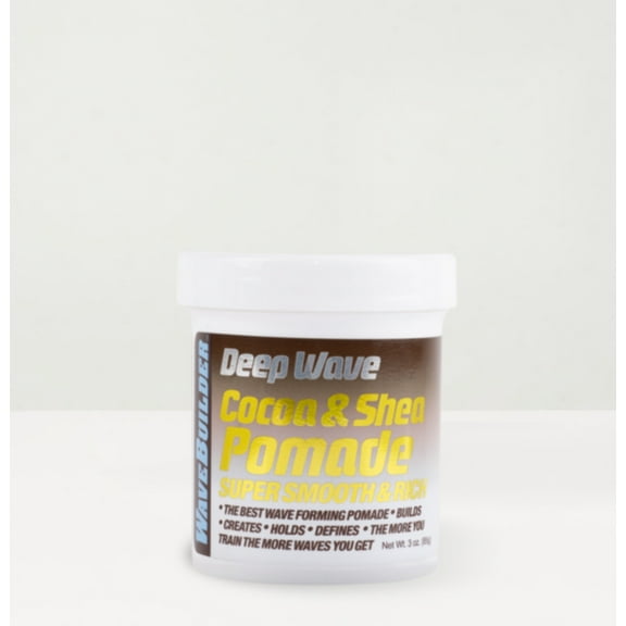 WaveBuilder Cocoa & Shea Pomade Super Smooth & Rich, 3 oz.