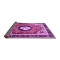 thumbnail image 2 of Ahgly Company Indoor Rectangle Medallion Purple Traditional Area Rugs, 5' x 7', 2 of 4