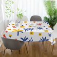 thumbnail image 3 of Yayeee Tablecloths 54" x 72" Rectangle Wrinkle Resistant Party Table Cover, Tropical Rhythm, 3 of 8