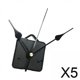 thumbnail image 1 of 5 Kits De Mecanismo De Movimiento De Reloj De Péndulo Para Reparación, Juego De Bricolaje, Movimiento De Eje Largo, Color Negro, 1 of 10