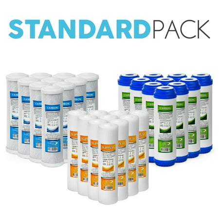 Undersink Reverse Osmosis - Express Water Reverse Osmosis RO Replacement Filters Set Universal Standard 10