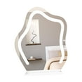thumbnail image 3 of Yinanstore Tabletop Mirror 3 Color Modes Makeup Mirror for Dressing Table Bedroom Hotel, 3 of 8
