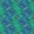 thumbnail image 1 of Ahgly Company Machine Washable Indoor Square Transitional Dark Turquoise Green Area Rugs, 6' Square, 1 of 7