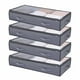thumbnail image 1 of VEVOR Caja organizadora de zapatos apilable de 90 l con tapa transparente (paquete de 2), 1 of 9