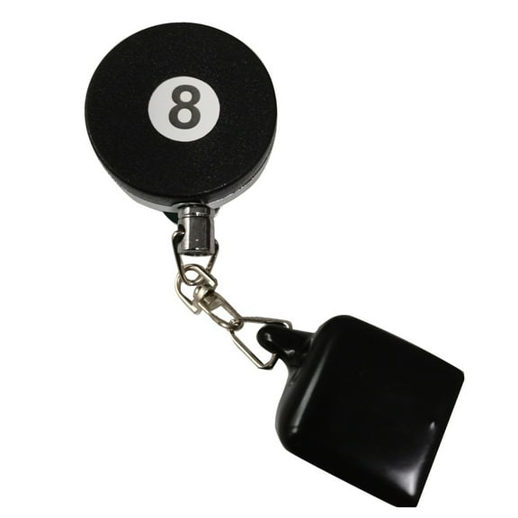 Retractable Snookers Clips Billiards Pool Cue Chalk Holder Chalk Storage Holder for Billiards Chalk Tip Holder Enduring