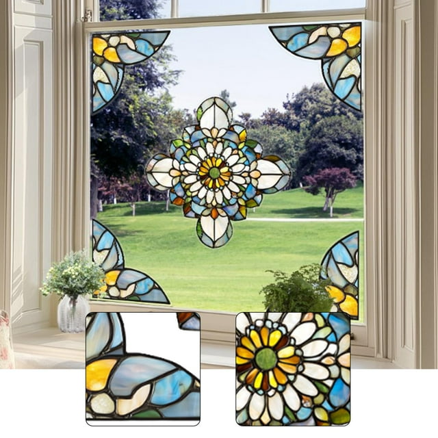 Pegatinas para ventana, decoración del hogar, suministros de arte creativo, adornos adhesivos, manualidades, calcomanías para ducha, dormitorio, sala