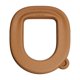 thumbnail image 1 of Funda de asiento de inodoro universal, funda de cojín para asiento de inodoro, alfombrilla para asiento, para viajes y hoteles. marrón, 1 of 9