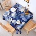 thumbnail image 2 of Pioneer Flower Floral Print Pattern Square Tablecloth,Waterproof Square Table Cover,Wipeable Spillproof Washable Table Cover for Home Kitchen Party Decor 42"X42"(107x107cm), 2 of 6