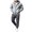 Gray-3, variant on Aofany Men's Tracksuit 2 Pieces Set Full Zip Hoodie Sweatsuits Casual Long Sleeve Jackets and Drawstring Sweatpants Athletic Jogging Suits Sports Outfits