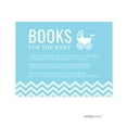 thumbnail image 1 of Books For Baby Baby Blue Chevron Baby Shower Games, 20-Pack, 1 of 1