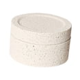 thumbnail image 2 of Elodie Fragrant Oils Diffusers Jewelry Storage Box Multipurpose Reusable with Lid Candle Jar Small Candle Container for Gift Home Use Beige, 2 of 8