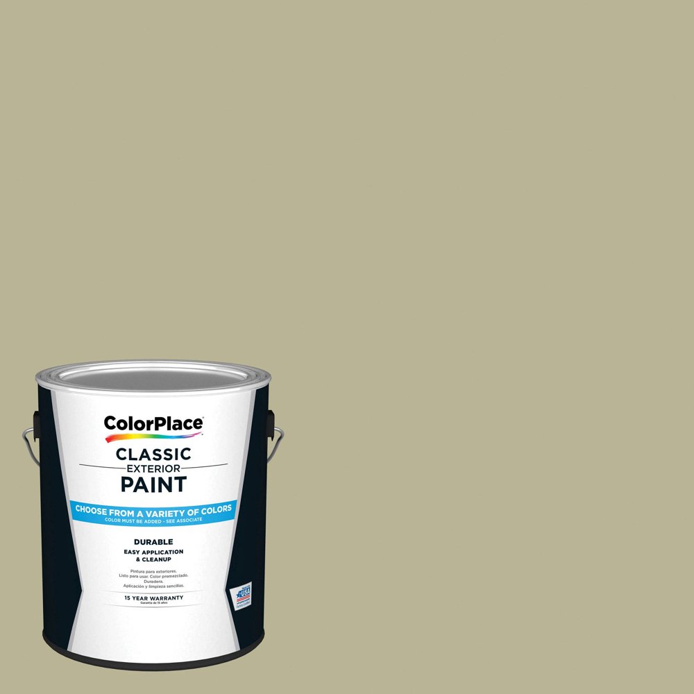 ColorPlace Classic Interior Wall & Trim Paint, Fresh Thyme Green, SemiGloss, 1 Gallon Walmart
