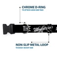 thumbnail image 5 of Buckle-Down Pet Collar, Dog Collar Plastic Buckle, The Mountains Are Calling And I Must Go Mountains Outline, 9.5 to 14.5 Inches 0.5 Inch Wide, 5 of 8