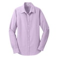 thumbnail image 5 of Womens SuperPro Oxford Cotton/Polyester Shirt Soft Purple Medium, 5 of 6