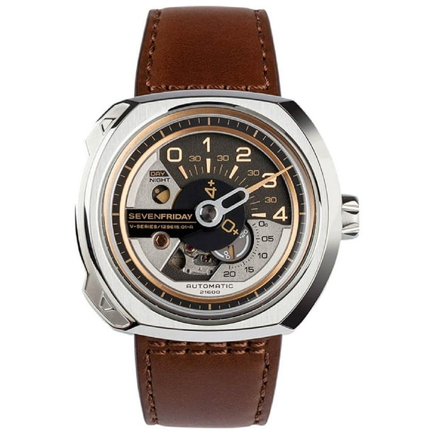 Sevenfriday leather store strap watch