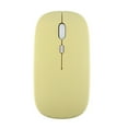 thumbnail image 2 of YiBai Wireless Keyboard, Wireless Keyboard and Mouse, 10 Inch Wireless Keyboard Set Candy Color Keyboard And Mouse For Laptop Pc #.144, Yellow, 2 of 4
